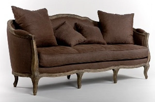 Zentique Maison Sofa in Aubergine CFH007-3 E272 A008