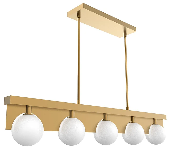Vinci Lighting Sahara Chandelier in Aged Brass CH1855-5AB