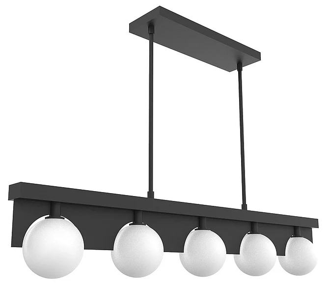 Vinci Lighting Sahara Chandelier in Black CH1855-5BK