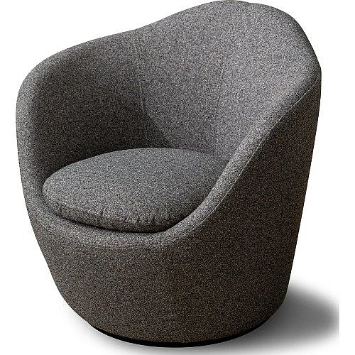 Whiteline Modern Stone Accent Chair in CH1975F-DGRY CLOSEOUT
