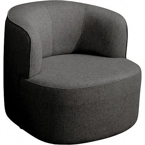 Whiteline Modern Denn Accent Chair in CH1981F-DGRY CLOSEOUT