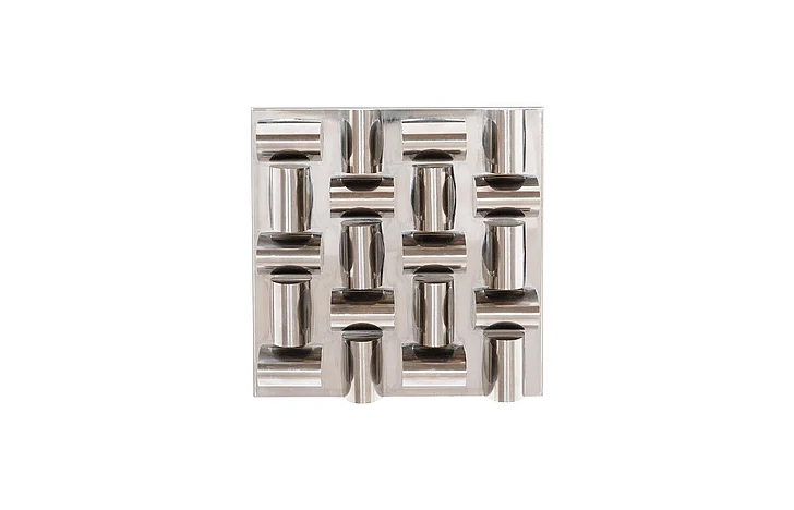 Phillips Collection Arete Wall Tile in Stainless Steel CH65060