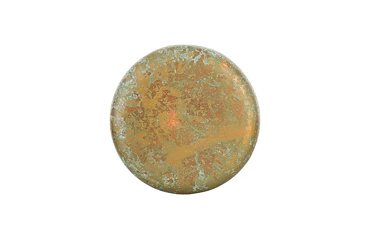 Phillips Collection Small Button Wall Tile in Chartreuse CH80696