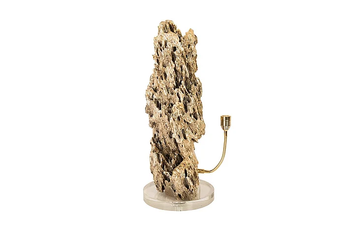 Phillips Collection Stalagmite Medium Lamp in Polished Brass CH82554