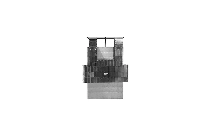 Phillips Collection Armor Vest Wall Art in Chrome CH82567