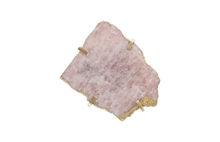 Phillips Collection Gem Quartz Stone Wall Tile in Rose CH84026