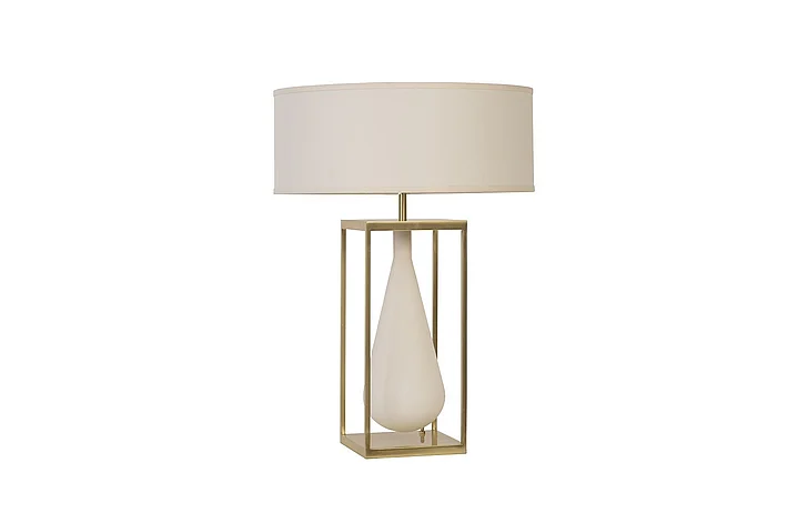 Phillips Collection Tear Drop Table Lamp in Brass CH92445