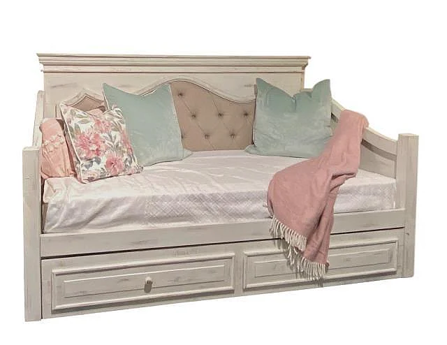 Split Nickel Chalet Padded Daybed | COC1DB