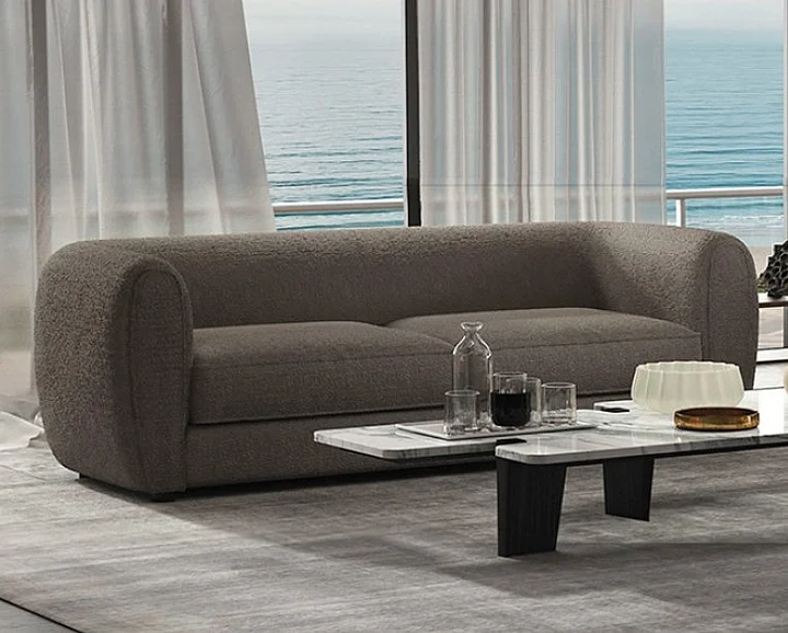 Furniture of America Verdal Sofa in Charcoal Gray FM61001GY-SF