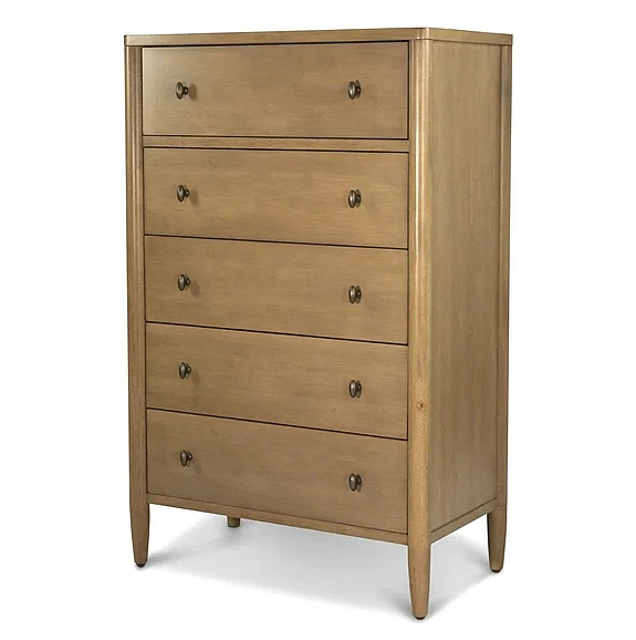 Finn & Louise (Lineage) Chatham 5 Drawer Chest in Maple FL-B91135-MAPLE