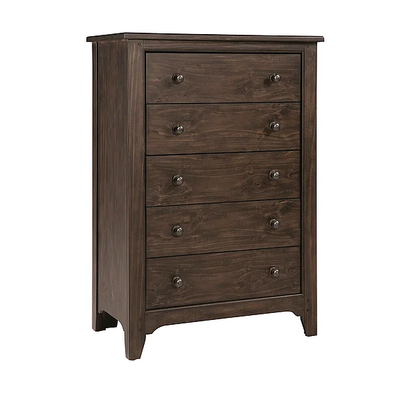 Westwood Design Taylor 5 Drawer Chest in River Rock TL-CH-N8704S-RR