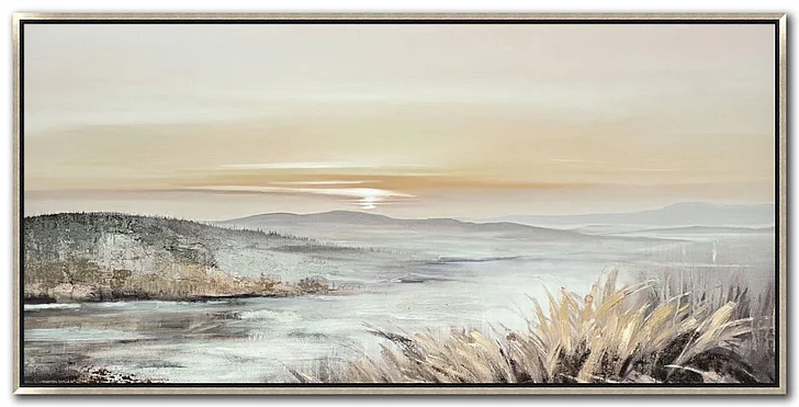 Streamline Art Fading Sunset E758949