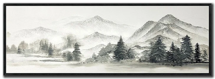 Streamline Art Winter Peaks E786058