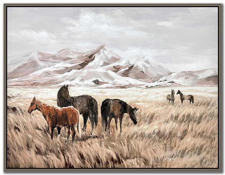 Streamline Art Wild Horses E817455