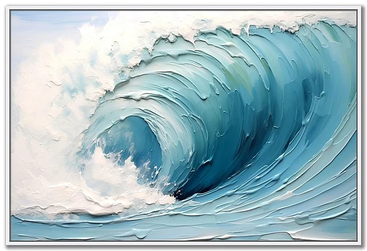 Streamline Art Majestic Ocean Wave E847360