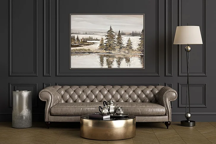 Streamline Art Frosted Pines E862271