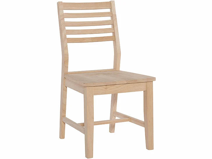 John Thomas Unfinished Aspen Panelback Side Chair Ci-4B
