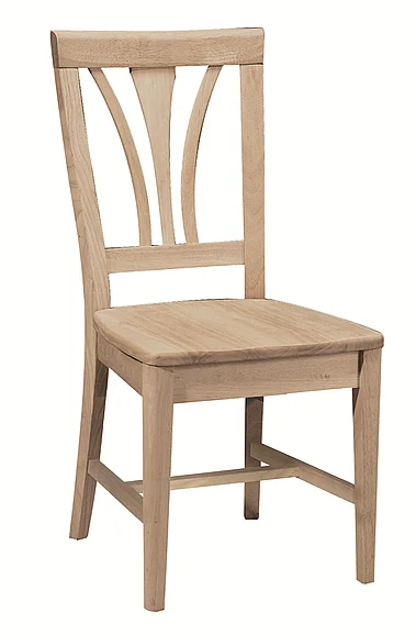 John Thomas Unfinished Fanback Side Chair Ci-918B