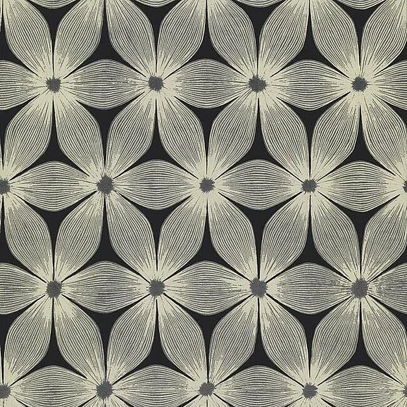 York Candice Olson Modern Artisan II D83 Everlasting Wallpaper in Black/Silver CI2305 (Double Roll) FedEx/UPS