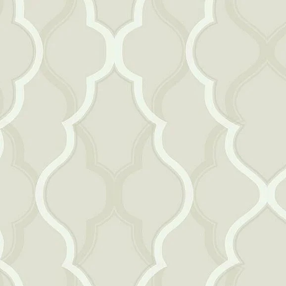 York Candice Olson Modern Artisan II D83 Double Damask Wallpaper in Beige CI2396 (Double Roll) FedEx/UPS