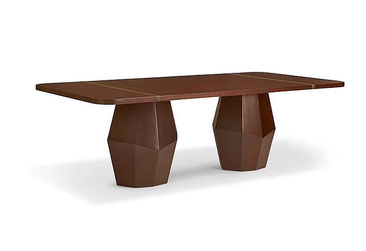 Maitland-Smith Serenity Dining Table in Brown CJ8369-35