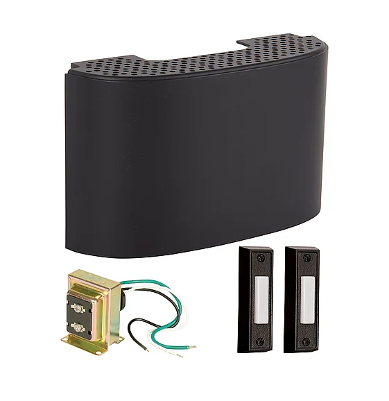 Craftmade Builder Chime Kit in Flat Black CK2001-FB