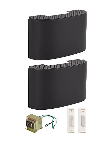 Craftmade Designer 2 Chime Kit in Flat Black CK2002-FB CLOSEOUT