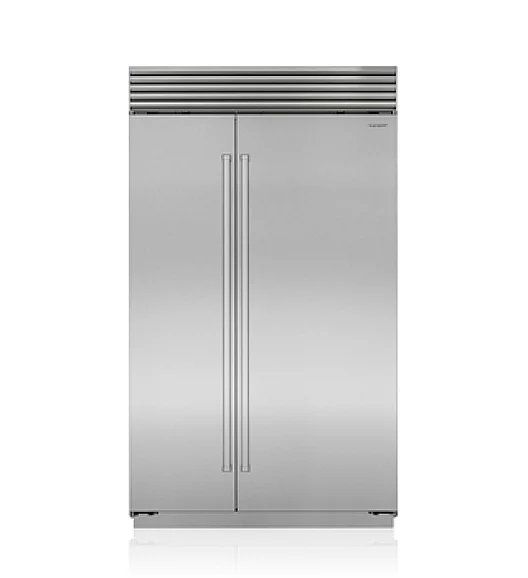 Sub-Zero 48" Classic Side-by-Side Refrigerator/Freezer with Internal Dispenser - Pro Handle in Stainless Steel CL4850SIDSP