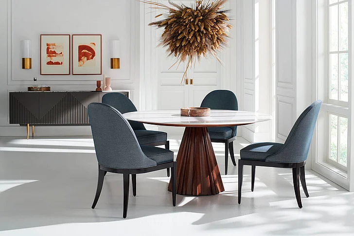 Caracole Furniture Classic All Natural 5pc Dining Set