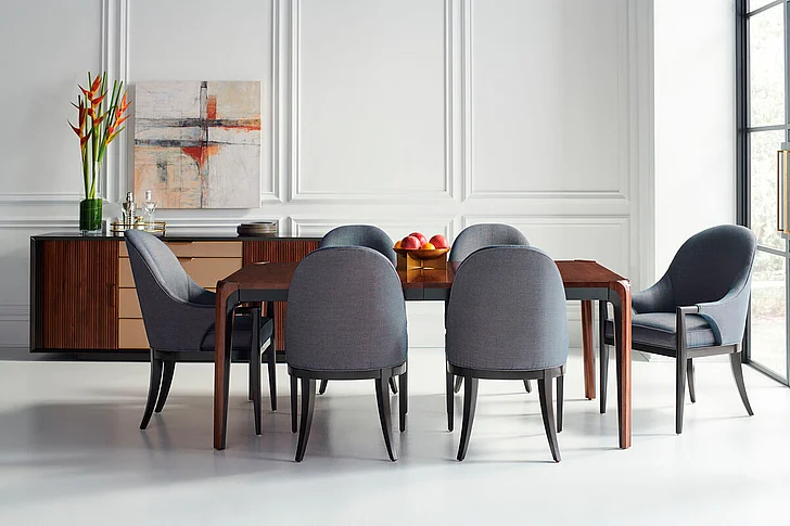 Caracole Furniture Classic Room For More 7pc Dining Set