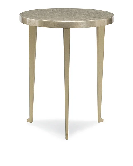 Caracole Classic Honey Bunch Cocktail Table in Golden Blonde Leaf CLA-418-4011