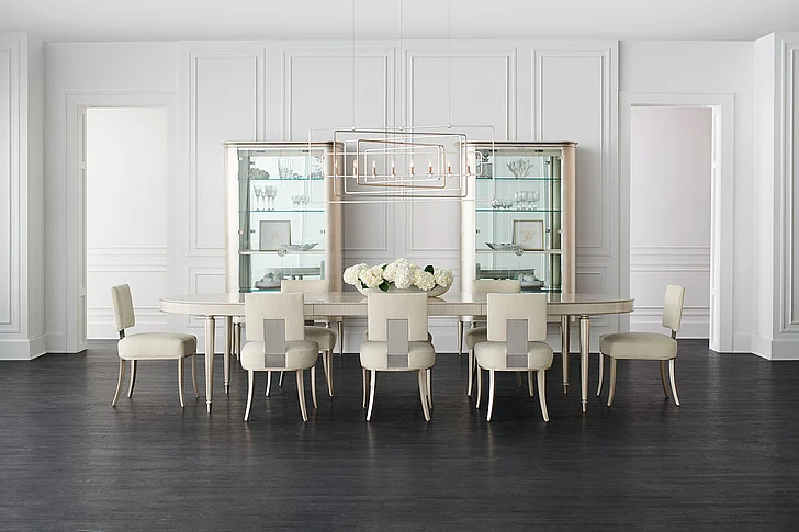 Caracole Furniture Classic The Source 9pc Dining Set