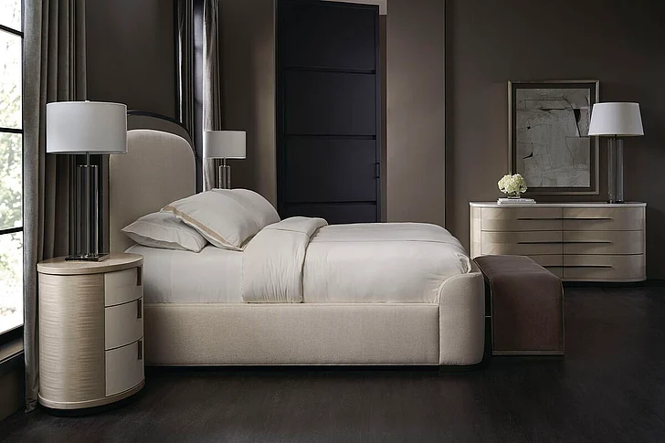 Caracole Classic Wanderlust 2pc Queen Upholstered Bedroom Set