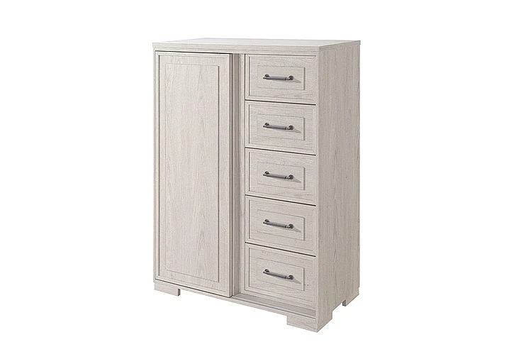 Global Furniture Clara Sliding Chest Door in Beige CLARA-BEIGE-SLCH