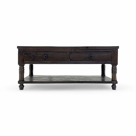Split Nickel Clarice Coffee Table Mahogany MIC-CLARICE-CT | C3M1