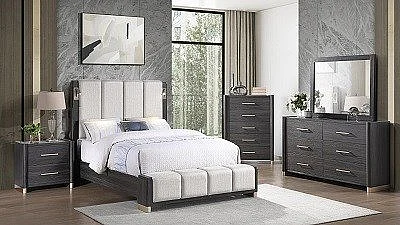 Galaxy Home Clifton 2pc Bedroom Set in Espresso