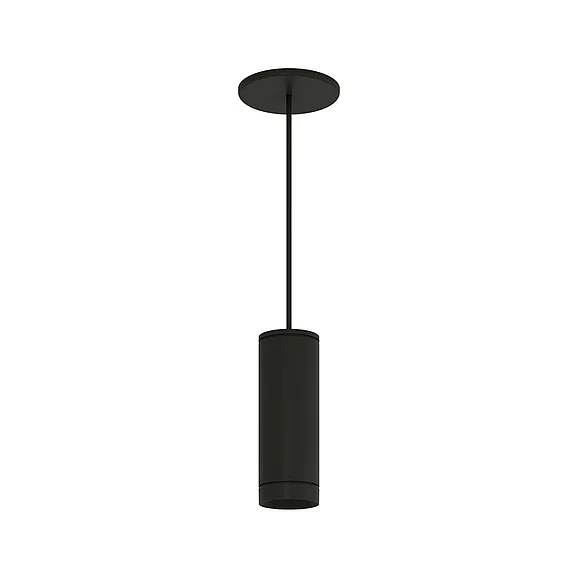 Corbett Lighting CSL Forme 3in Cylinder 2700k, Pendant, Matte Black CLT3CD-27-MB