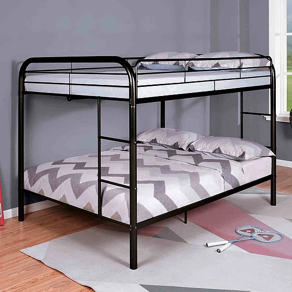 Furniture of America Finnerty Full/Full Bunk Bed in Black