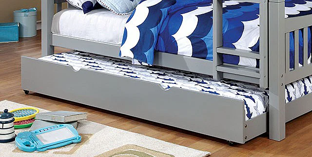 Furniture of America Cameron Trundle in Gray CM-TR452-GY