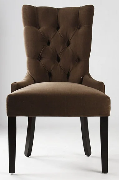Zentique Teressa Tufted Chair (Set of 2) CM003 Brown