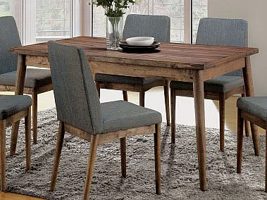 Furniture of America Eindride Dining Table in Natural CM3371T