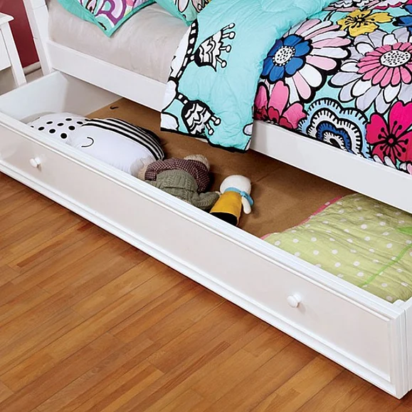 Furniture of America Dani Trundle in White