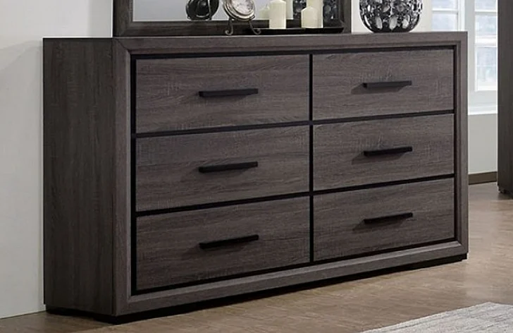 Furniture of America Conwy Dresser in Gray CM7549D