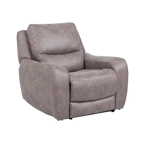 Furniture of America Demetrius Power Recliner in Brown CM9931BR-CH-PM