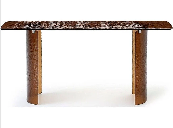 Whiteline Modern Rivelle Console in CO2056GLS-BRZ
