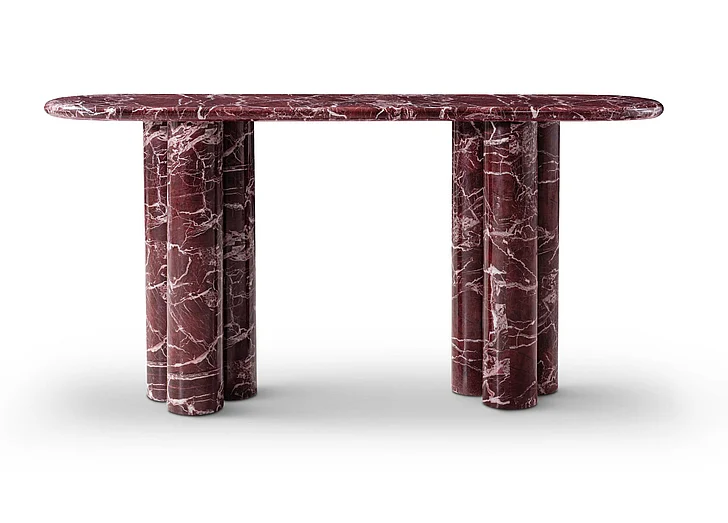 Whiteline Modern Living Bianco Console in Red CO2063-RED-1