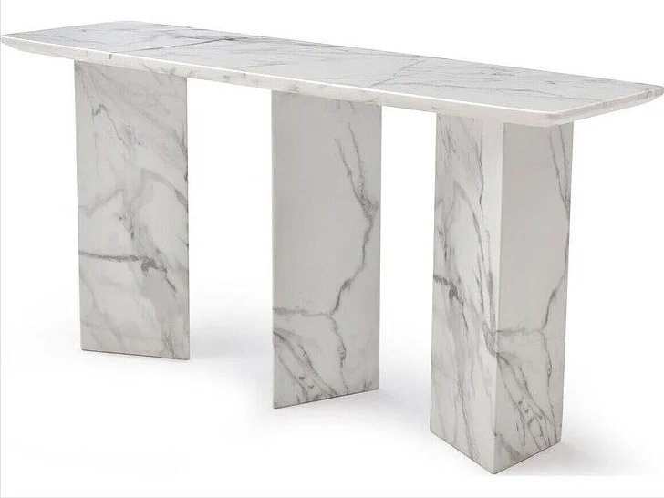 Whiteline Modern Selva Console in CO2064-WHT