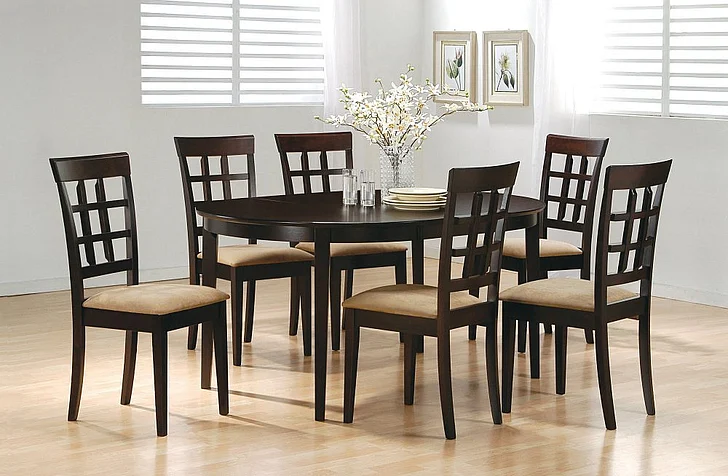 Coaster Rich Cappuccino Dinette Set
