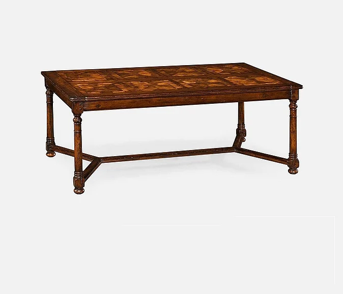 Jonathan Charles Coffee Table Rural in Walnut 493413-COS