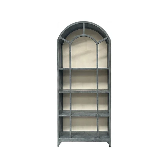 Split Nickel Columbus Small Bookcase | COCOL4SB